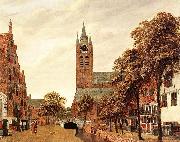 Jan van der Heyden, View of Delft